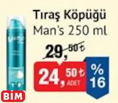MAN'S TIRAŞ KÖPÜĞÜ
